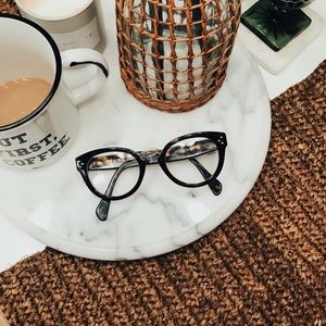 Celine - Trendy Designer Round Eyeglasses